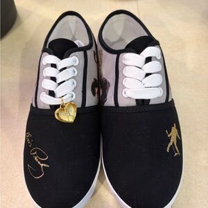 The Bradford Exchange Elvis Presley Black and White Sneakers